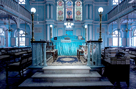 בית הכנסת של הקהילה הבגדדית, מומבאי הודו, צילום: יצחק גורן