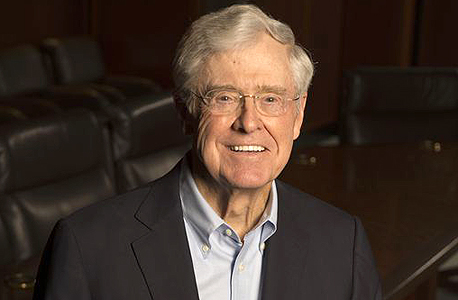 Charles Koch. Photo: Robert Deutsch