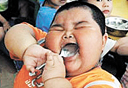 ילד סיני. השמנה מופרזת, צילום: youtube