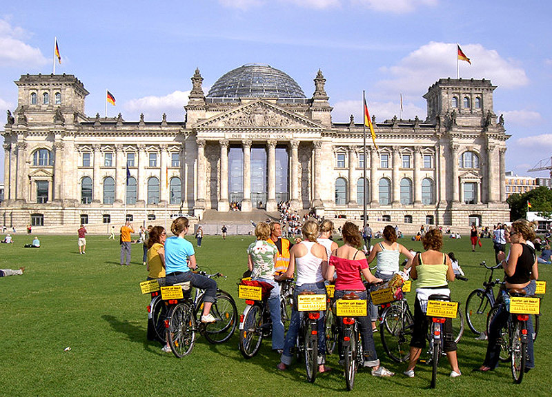 ברלין. מאות קילומטרים של שבילי אופניים סלולים ולא סלולים