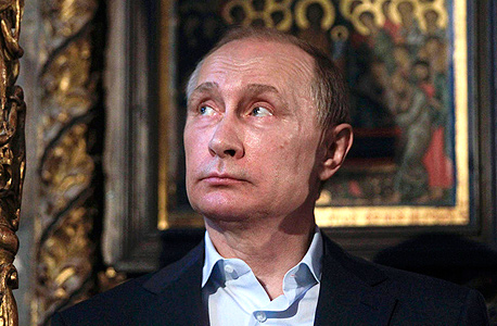 נשיא רוסיה ולדימיר פוטין ביוון, היום. חשש ממימון טרור. צילום: רויטרס, צילום: רויטרס