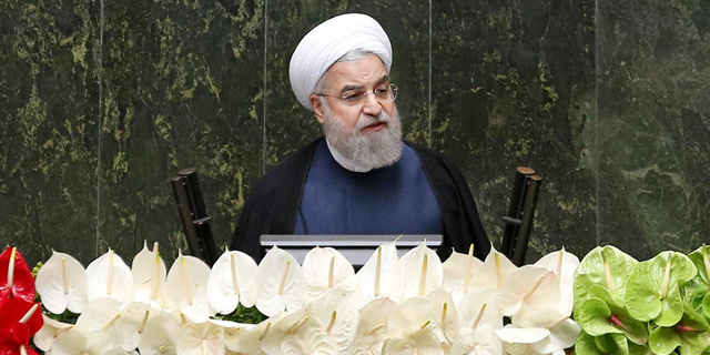 נשיא איראן חסן רוחאני, צילום: איי פי