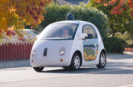 ה מכונית ללא נהג של גוגל google car 