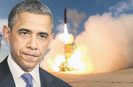 ברק אובמה הגנה מפני טילים בתמונה ניסוי חץ, צילום: אם סי טי, משרד הביטחון