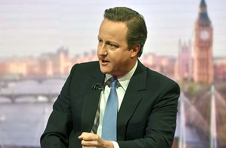 דיוויד קמרון ראש ממשלת בריטניה ברקזיט, צילום: אי פי איי