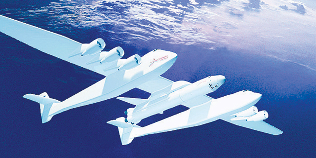 מייסד מיקרוסופט ישגר לוויינים מהמטוס הגדול בעולם