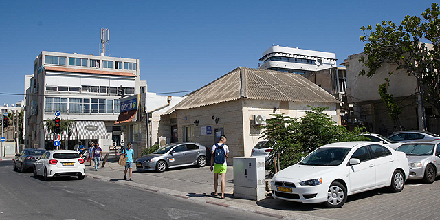 השטח שבו ייבנה הפרויקט ברחוב הושע בתל אביב , צילום: אוראל כהן