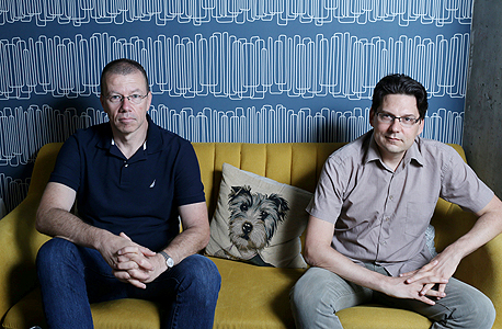Gong's co-founders Amit Bendov and Eilon Reshef. Photo: Amit Sha'al