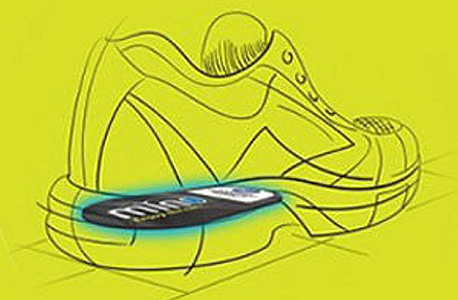 נעל ספורט עם חיישן , צילום: יח"צ