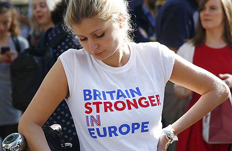 ברקזיט איחוד אירופי בריטניה עצומה תמיכה בהישארות, צילום: רויטרס