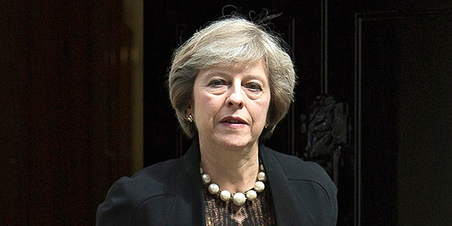 ראשת ממשלת בריטניה תרזה מיי, צילום: אי פי איי