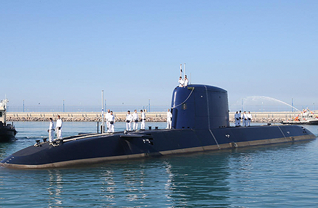 An Israeli submarine. Photo: Elad Gershgoren 