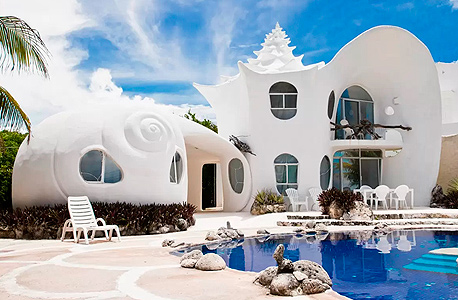 בית להשכרה באיסלה מוחרס במקסיקו, צילום: airbnb