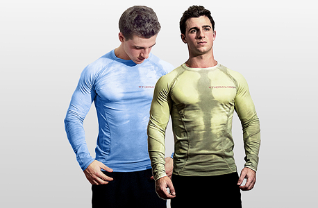 חולצת Radiate Athletics מחליפה צבעים , צילום: Thermal Vision