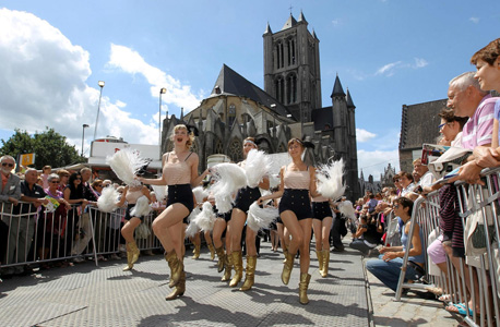 מבלים בפסטיבל גנט , צילום: Stad Gent