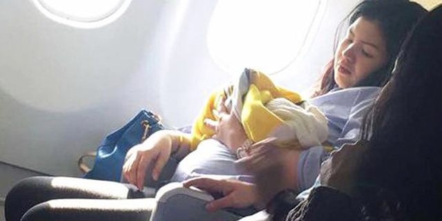 תינוקת עם כנפיים: נולדה בטיסה - ותקבל מיליון מיילים במתנה