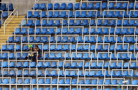 מושבים ריקים באולימפיאדה. הקהל הברזילאי לא קהל של אולימפיאדות