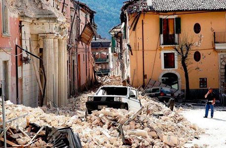 רעש אדמה רעידת אדמה איטליה אמטריצ'ה 2, צילום: twitter / DivaKnevil