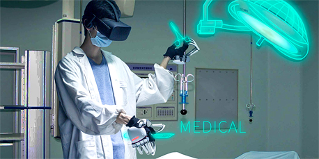 מציאות מדומה בשימוש רופאים