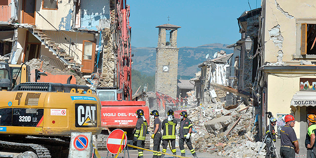 אחרי רעידת האדמה: איטליה תבקש מהאיחוד האירופי הקלה בחוקי הגירעון
