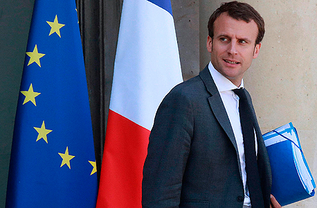 עמנואל מקרו, מועמד לנשיאות צרפת, צילום: איי אף פי