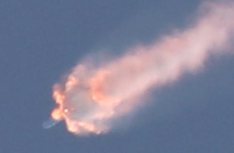 הפיצוץ הקודם של הפלקון 9, צילום: Orlando Sentinel