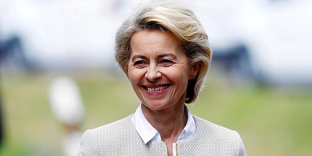 אורסולה פון דר ליין נשיאת הנציבות האירופית , צילום: רויטרס