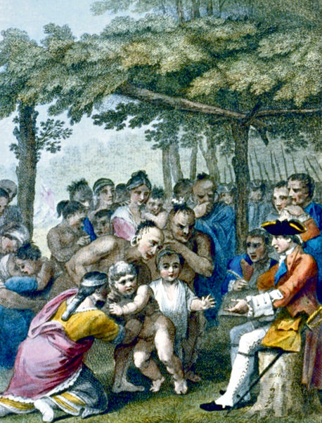 שחרור לבנים שהוחזקו בידי אינדיאנים ב־1764