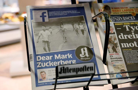 הצנזורה בנורבגיה. פייסבוק נאלצה לחזור בה , צילום: רויטרס