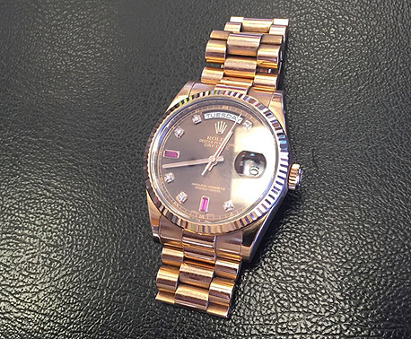 שעון רולקס שמוצע למכירה, צילום: יח"צ