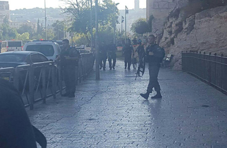 זירת הפיגוע בירושלים