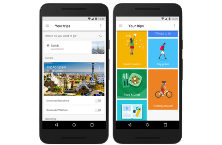 גוגל טריפס אפליקציה google trips, צילום: גוגל