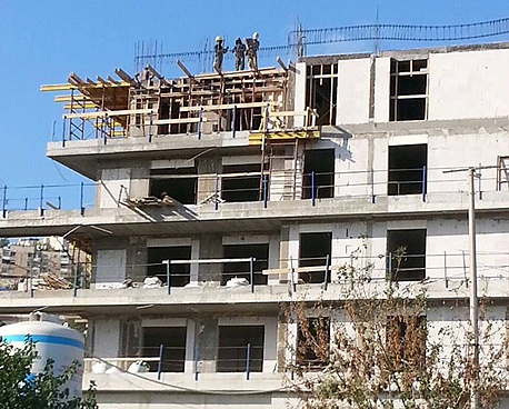 עובדי בניין (ארכיון), צילום: הקואליציה למאבק בתאונות בניין
