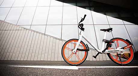 האופניים של Mobike. נמוכים וקשיחים, צילום: mobike