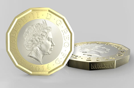 מטבע פאונד, צילום: Royal Mint 