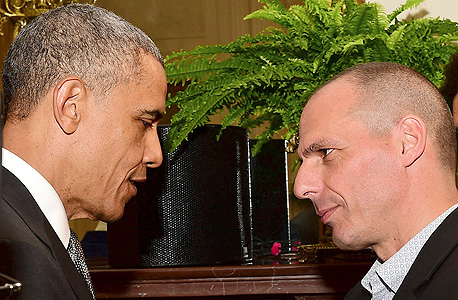 ורופקיס עם נשיא ארה"ב ברק אובמה, צילום: אי פי איי