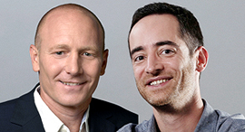 Jonathan Saacks (left) and Barak Rabinowitz. Photo: Yossi Zwecker