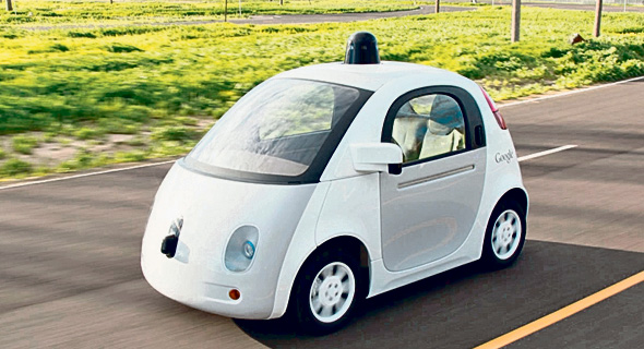 הרכב האוטונומי של גוגל, צילום : גוגל