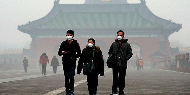 דו&quot;ח חדש: גם זיהום האוויר בסין חזר לשגרה