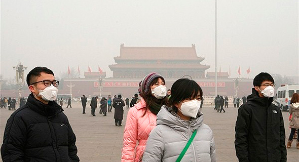 זיהום אוויר בבייג'ינג 