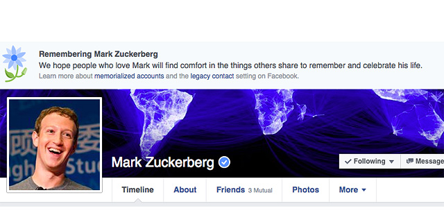 &quot;טעות איומה&quot;: פייסבוק &quot;הרגה&quot; משתמשים, בהם מארק צוקרברג