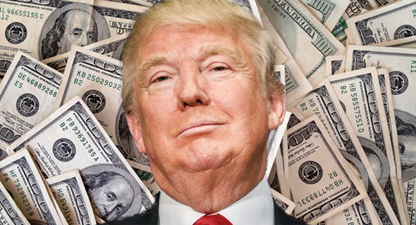 נשיא ארה"ב דונלד טראמפ. חוסר היציבות בוושינגטון מפיל את הדולר
