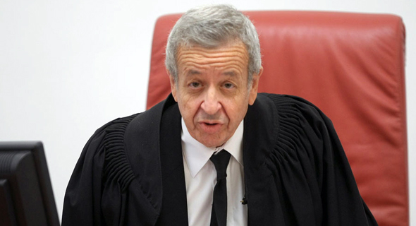 נציב תלונות הציבור על השופטים, השופט בדימוס אליעזר ריבלין, צילום: אלכס קולומויסקי