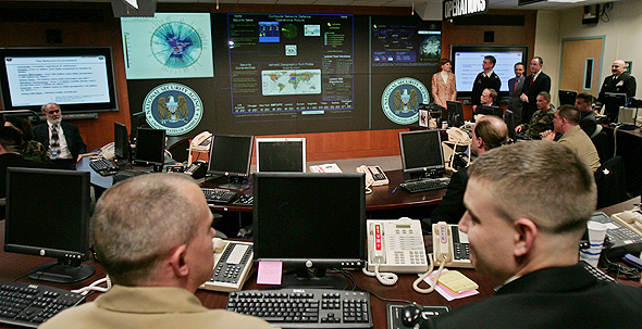 חדר מעקב של ה-NSA