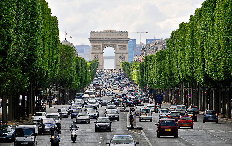 פריז, צרפת. חולקת את המקום השני עם דנמרק, צילום: גטי אימג