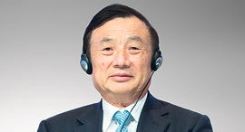 Huawei founder and CEO Ren Zhengfei. Photo: EPA