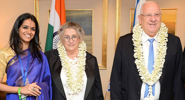 ביקור הנשיא ראובן ריבלין ואישתו נחמה ריבלין בהודו, צילום: מארק ניימן לע"מ