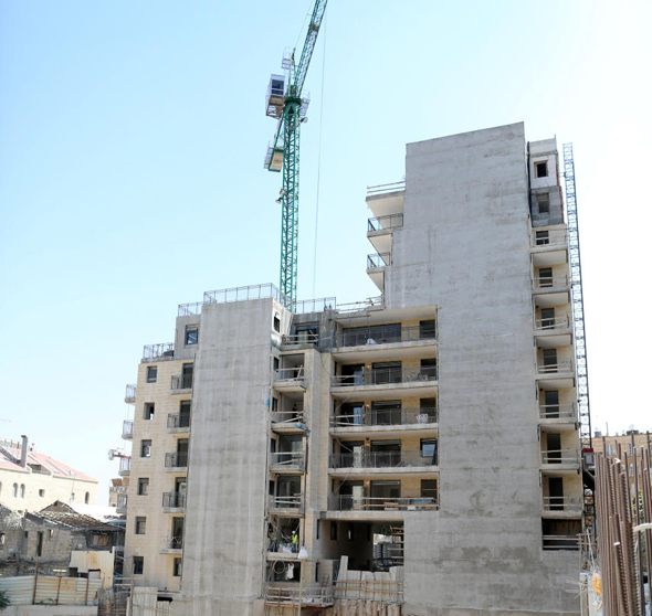עבודות בנייה בירושלים, צילום: עמית שאבי
