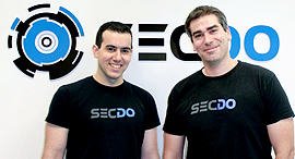 Secdo co-founders Gil Barak (left) and Shai Morag. Photo: PR