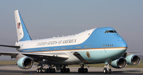 מטוס אייר פורס 1 של נשיא ארה"ב - בואינג 747, צילום: שאטרסטוק